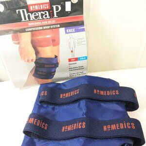 HOMEDICS Thera P KNEE Compression Wrap System therap‎ therapy hot cold WRAP ONLY